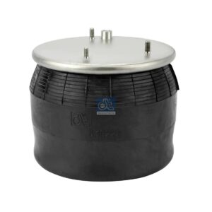 DT Spare Parts 5.10222 Air spring, with steel piston, D1: 273 mm, D2: 230 mm, L: 268 mm