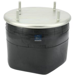 DT Spare Parts 5.10255 Air spring, without piston, D1: 264 mm, D2: 287 mm, M12, M22 x 1,5, L: 432 mm