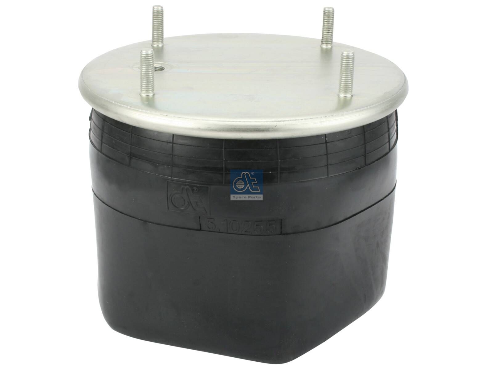 DT Spare Parts 5.10255 Air spring, without piston, D1: 264 mm, D2: 287 mm, M12, M22 x 1,5, L: 432 mm