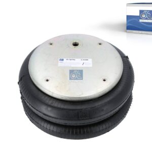DT Spare Parts 5.10280 Air spring, D: 286 mm, Dmax: 400 mm, M8, M22 x 1,5, L: 264 mm