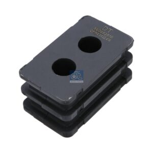 DT Spare Parts 5.10418 Buffer stop, suspension, b1: 13 mm, b2: 24 mm, Lb: 40 mm, L: 110 mm, W: 63 mm, H: 55 mm