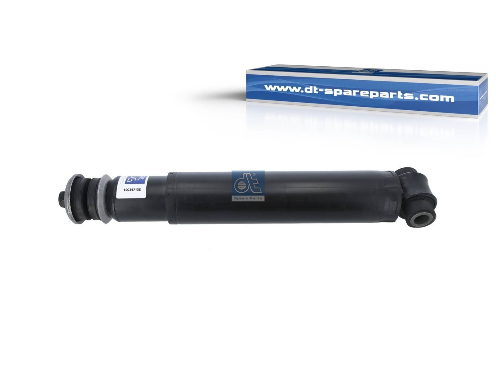 DT Spare Parts 5.13015 Shock absorber, D1: 75 mm, D2: 65 mm, L1: 7550 mm, L2: 4600 mm, Ls: 2950 mm