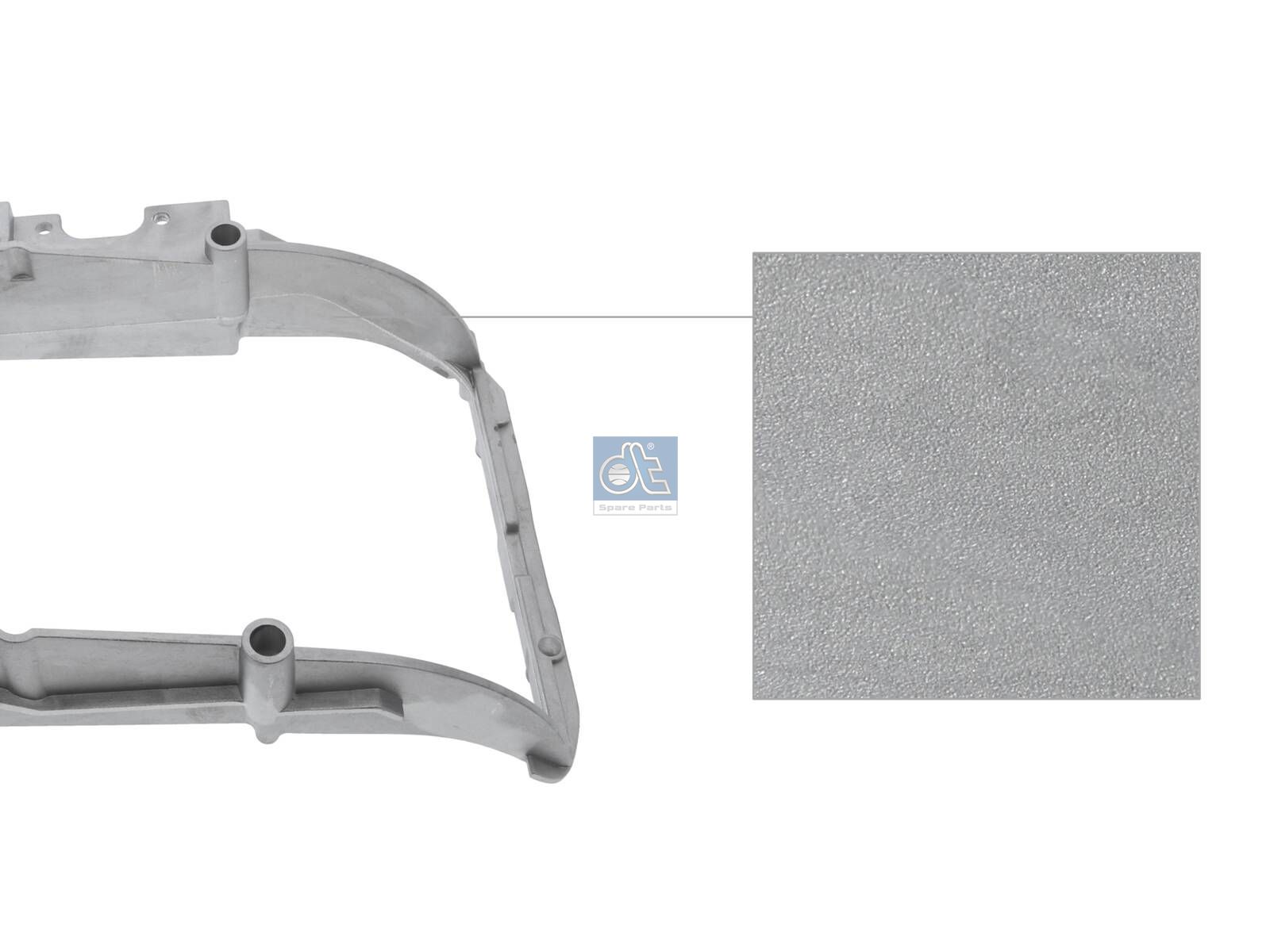 DT Spare Parts 5.16114 Lamp bracket, right