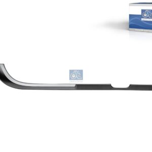 DT Spare Parts 5.16262 Strip, bumper, left, silver