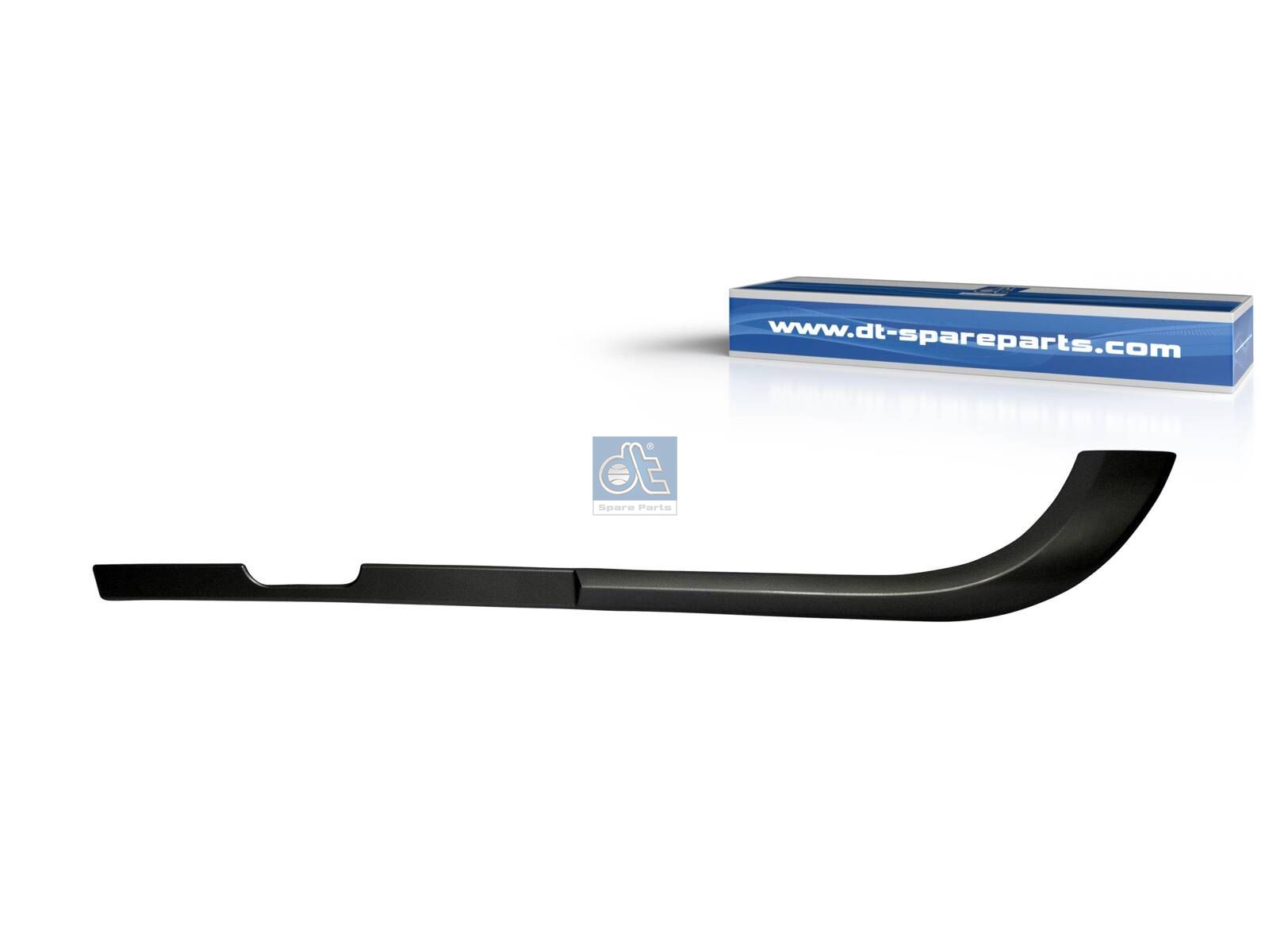 DT Spare Parts 5.16263 Strip, bumper, right, silver