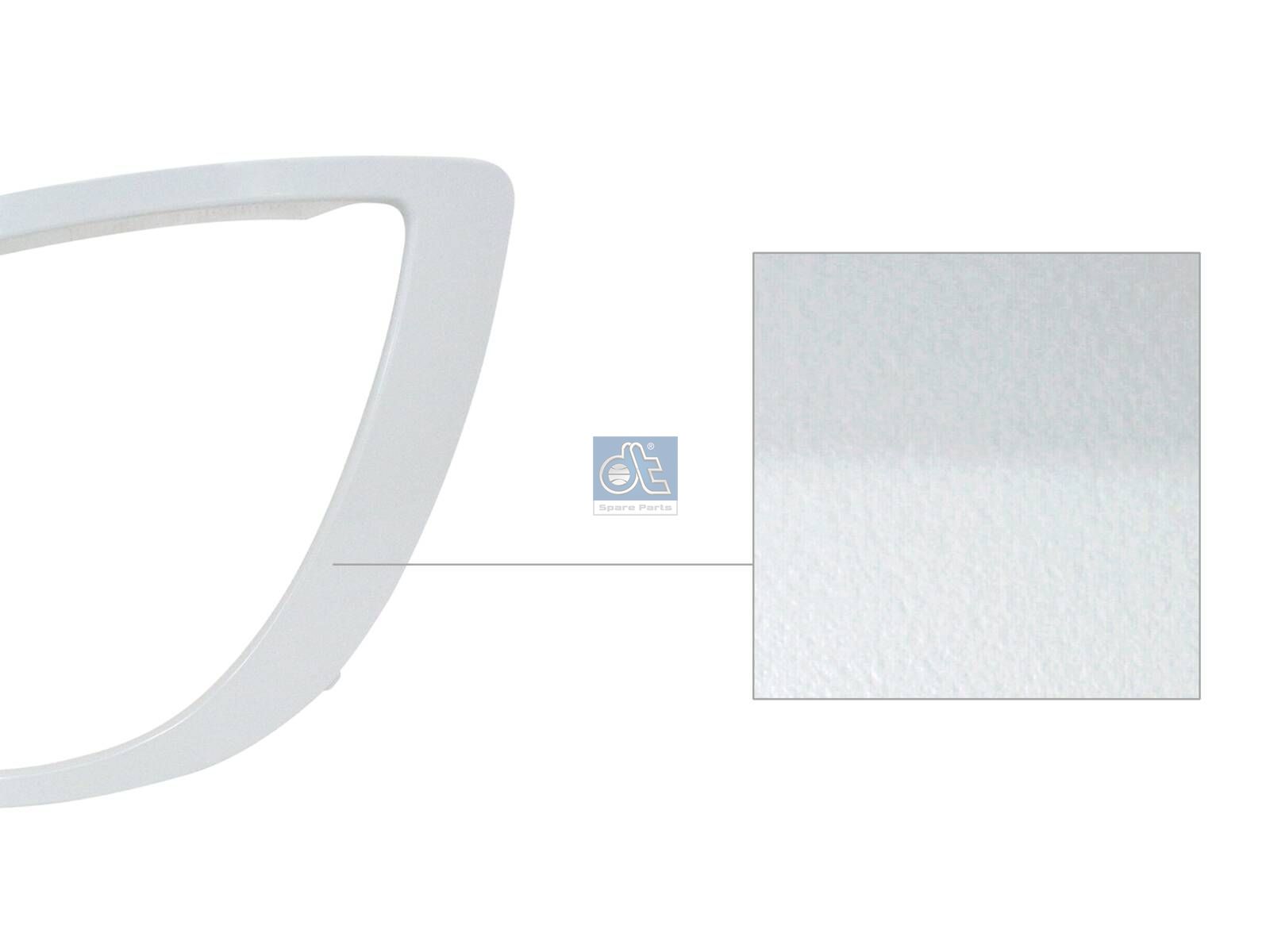 DT Spare Parts 5.16280 Lamp frame, left