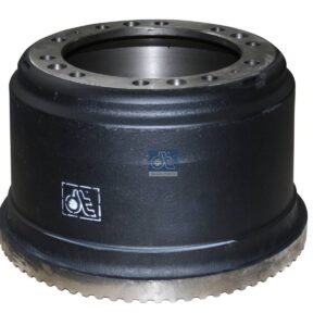 DT Spare Parts 5.21206 Brake drum, D: 420 mm, 10 bores, b: 24 mm, P: 335 mm, d: 285 mm, H: 314 mm, B: 254 mm