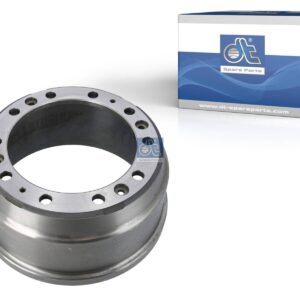 DT Spare Parts 5.21281 Brake drum, D: 419 mm, 10 bores, b: 25 mm, P: 335 mm, d: 285 mm, H: 228 mm, B: 168 mm