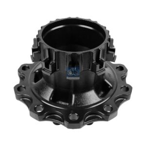 DT Spare Parts 5.30174 Wheel hub, without bearings, d1: 148 mm, d2: 148 mm, D: 383 mm, 10 bores, b: 25 mm, P: 335 mm, H: 295 mm
