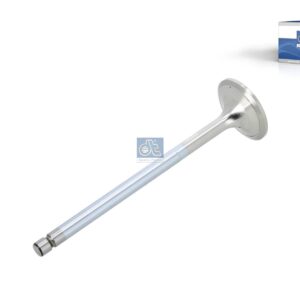 DT Spare Parts 5.40005 Exhaust valve, D1: 9 mm, D2: 42.5 mm, L: 158.7 mm, α: 30 °
