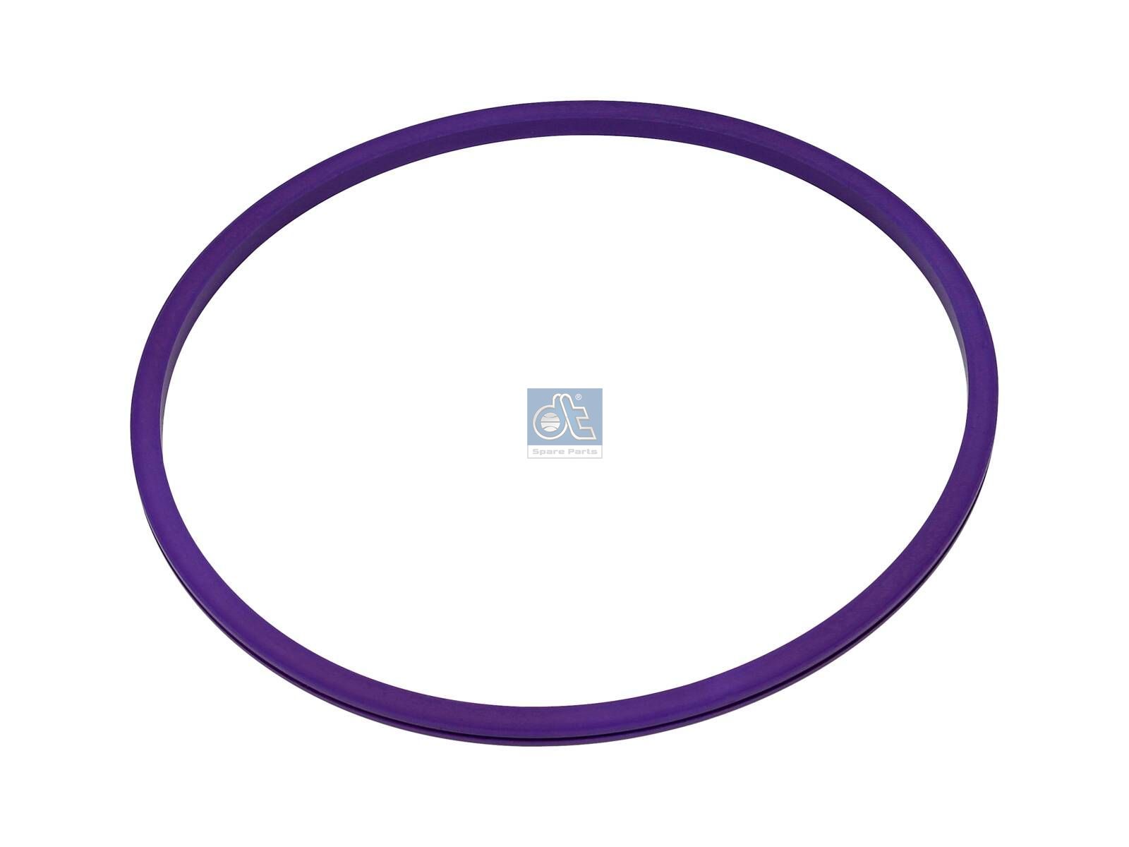 DT Spare Parts 5.41125 Seal ring, purple, d: 146 mm, D: 157.4 mm, H: 5 mm