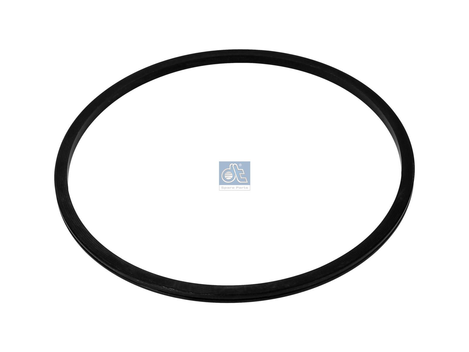 DT Spare Parts 5.41126 Seal ring, black, d: 146 mm, D: 157.4 mm, H: 5 mm