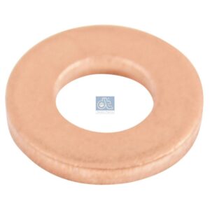 DT Spare Parts 5.41349 Copper washer, injection nozzle, d: 7 mm, D: 15 mm, S: 2 mm