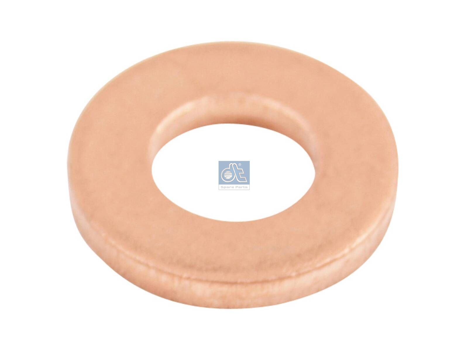 DT Spare Parts 5.41349 Copper washer, injection nozzle, d: 7 mm, D: 15 mm, S: 2 mm
