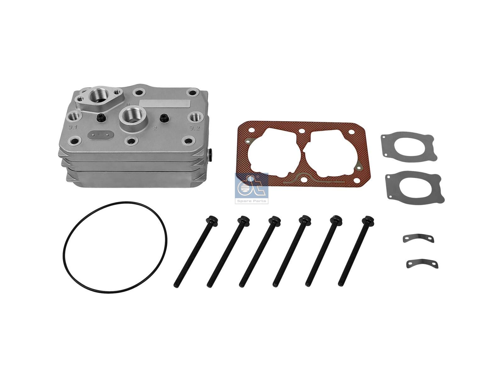 DT Spare Parts 5.42019 Cylinder head, compressor, complete