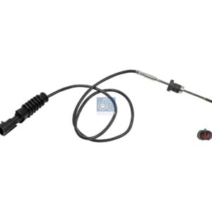 DT Spare Parts 5.44018 Exhaust gas temperature sensor, M14 x 1,5, SW: 17, L: 865 mm, L: 695 mm, 2 poles
