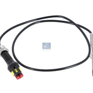 DT Spare Parts 5.44019 Exhaust gas temperature sensor, M16 x 1,5, SW: 17, L: 875 mm, L: 750 mm, 2 poles