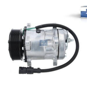 DT Spare Parts 5.45294 Compressor, air conditioning, oil filled, 24 V, 8 PK, DP: 119 mm, 8 grooves