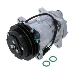 DT Spare Parts 5.45295 Compressor, air conditioning, oil filled, 24 V, DP: 132 mm