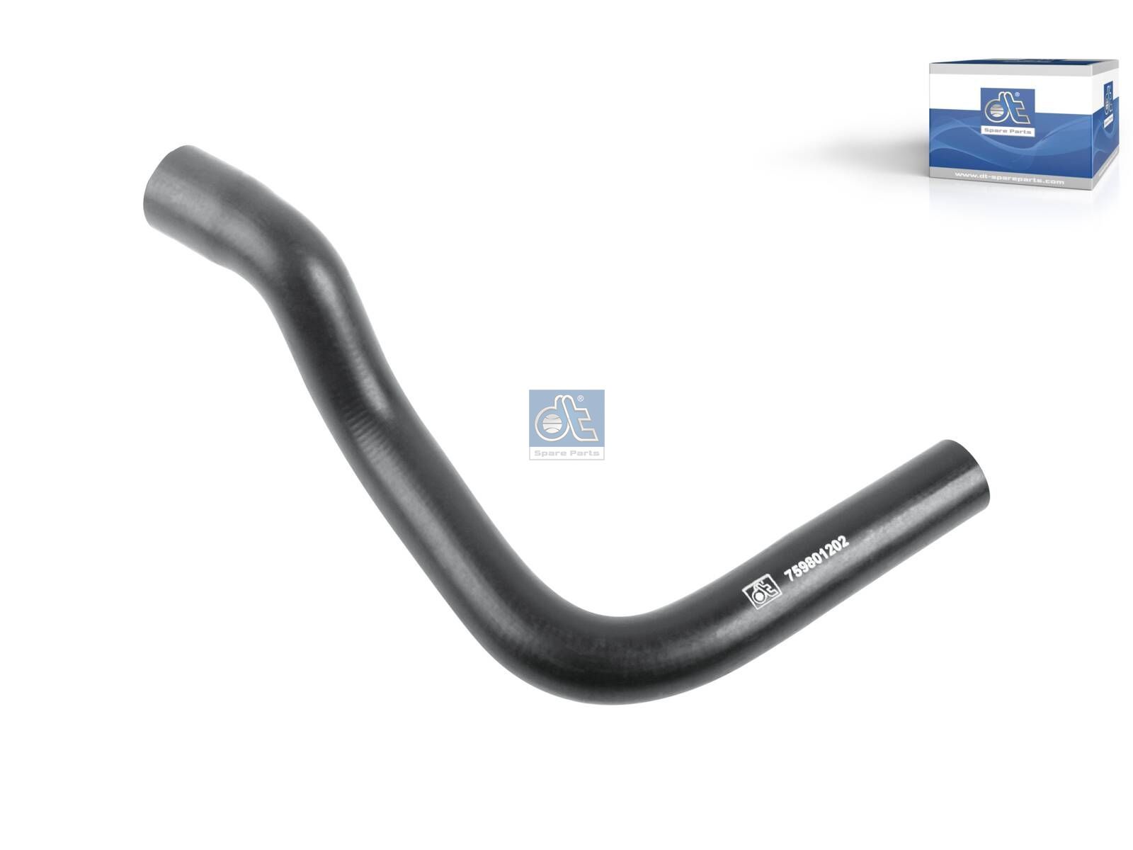 DT Spare Parts 5.45376 Hose, oil cooler, d1: 21 mm, d2: 25 mm