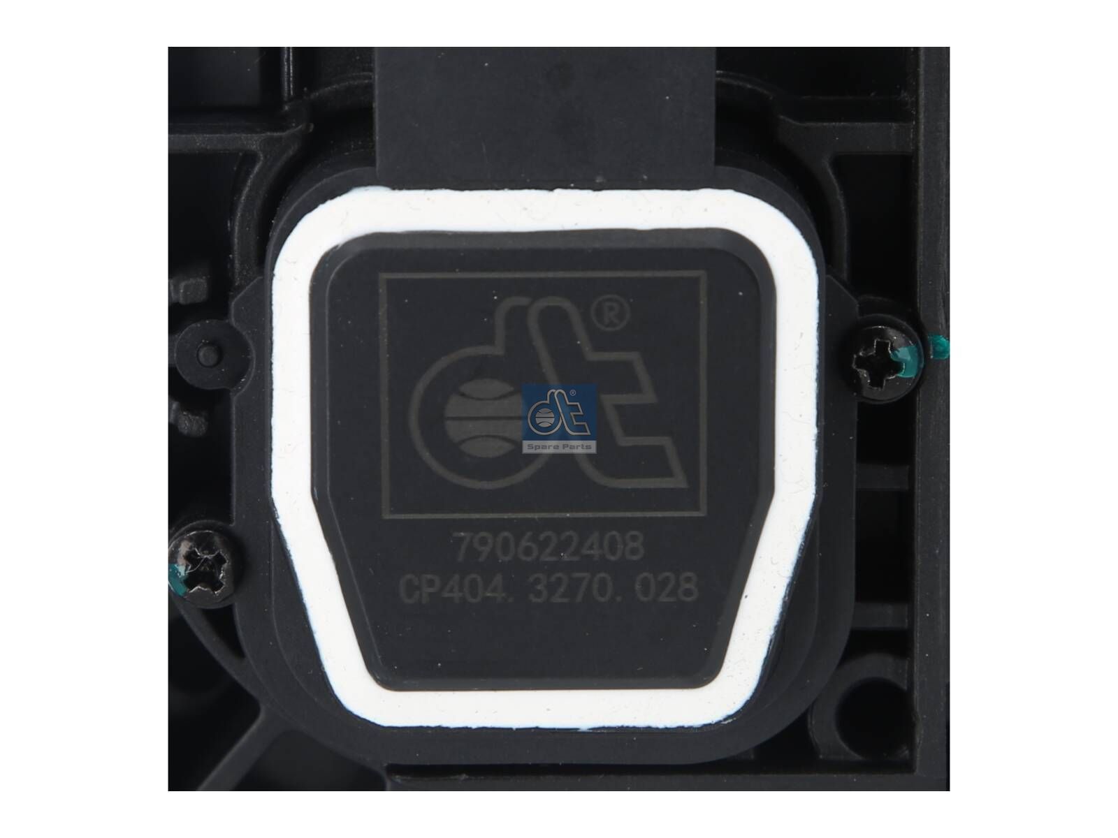DT Spare Parts 5.46028 Accelerator pedal, with sensor and adapter plate