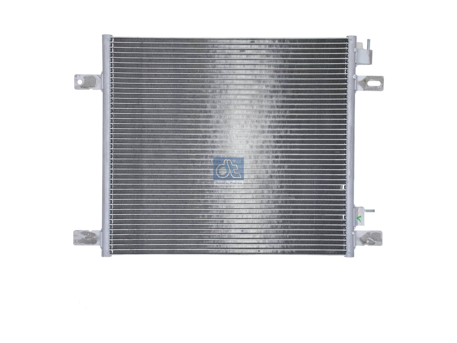 DT Spare Parts 5.62034 Condenser, L: 504 mm, L: 504 mm, W: 413 mm, W: 413 mm, T: 16 mm, T: 16 mm