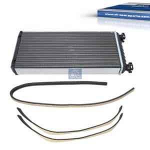 DT Spare Parts 5.62041 Heat exchanger, L: 370 mm, W: 189 mm, T: 42 mm