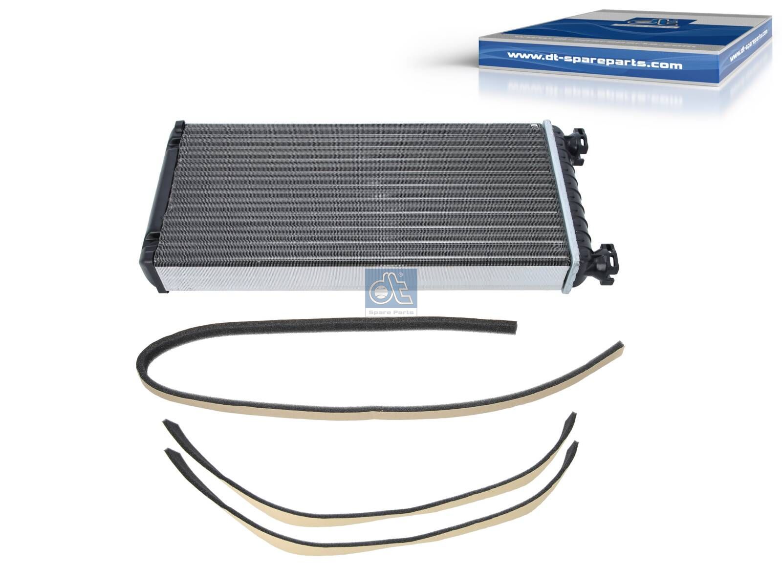 DT Spare Parts 5.62041 Heat exchanger, L: 370 mm, W: 189 mm, T: 42 mm