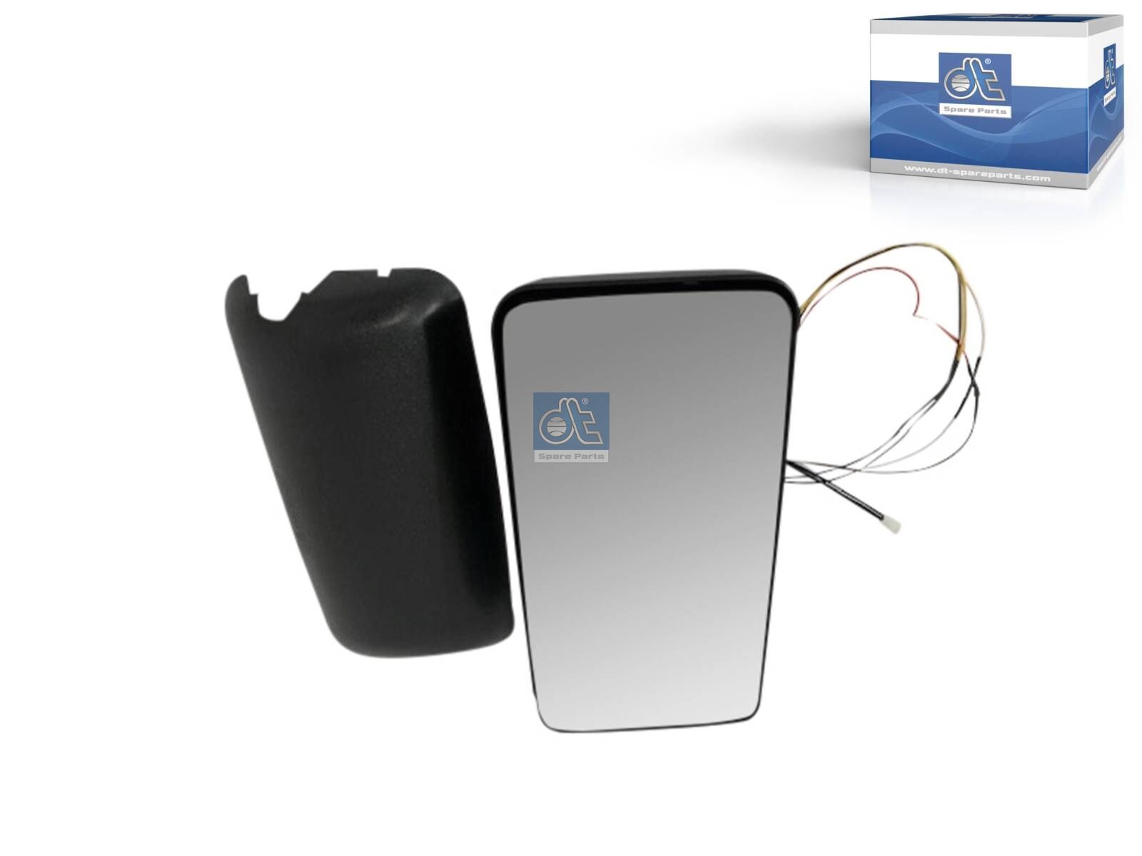 DT Spare Parts 5.62108 Main mirror, heated, electrical, R: 1800 mm