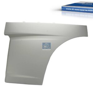 DT Spare Parts 5.64050 Door extension, left, white
