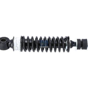 DT Spare Parts 5.65002 Cabin shock absorber, D: 41 mm, b: 25 mm, M14 x 1,5, Lmin: 280 mm, Lmax: 332 mm