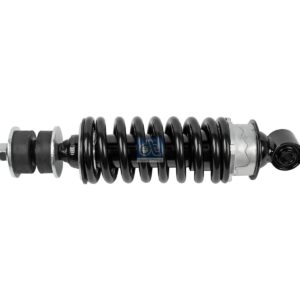 DT Spare Parts 5.65003 Cabin shock absorber, D: 42 mm, b: 14 mm, M14 x 1,5, Lmin: 238 mm, Lmax: 276 mm