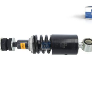 DT Spare Parts 5.65017 Cabin shock absorber, D: 41 mm, b: 25 mm, Lmin: 285 mm, Lmax: 343 mm