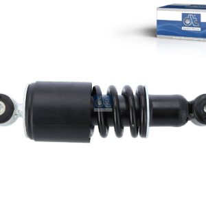 DT Spare Parts 5.65021 Cabin shock absorber, b: 12 mm, Lmin: 221 mm, Lmax: 266 mm, W: 40 mm