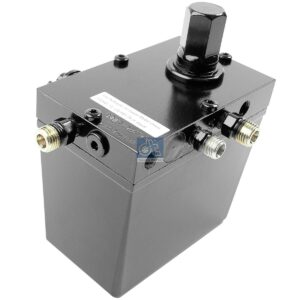 DT Spare Parts 5.65101 Cabin tilt pump, 480 ml, M12 x 1,5, M14 x 1,5, L: 130 mm, W: 80 mm, H: 121 mm, 280 bar, Pov: 400 bar