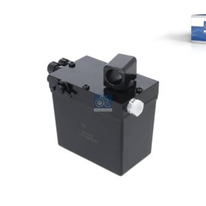 DT Spare Parts 5.65103 Cabin tilt pump, 480 ml, M12 x 1,5, M14 x 1,5, L: 130 mm, W: 80 mm, H: 121 mm, 280 bar, Pov: 400 bar