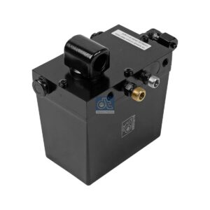 DT Spare Parts 5.65104 Cabin tilt pump, 480 ml, M12 x 1,5, M14 x 1,5, L: 130 mm, W: 80 mm, H: 121 mm, 280 bar, Pov: 400 bar