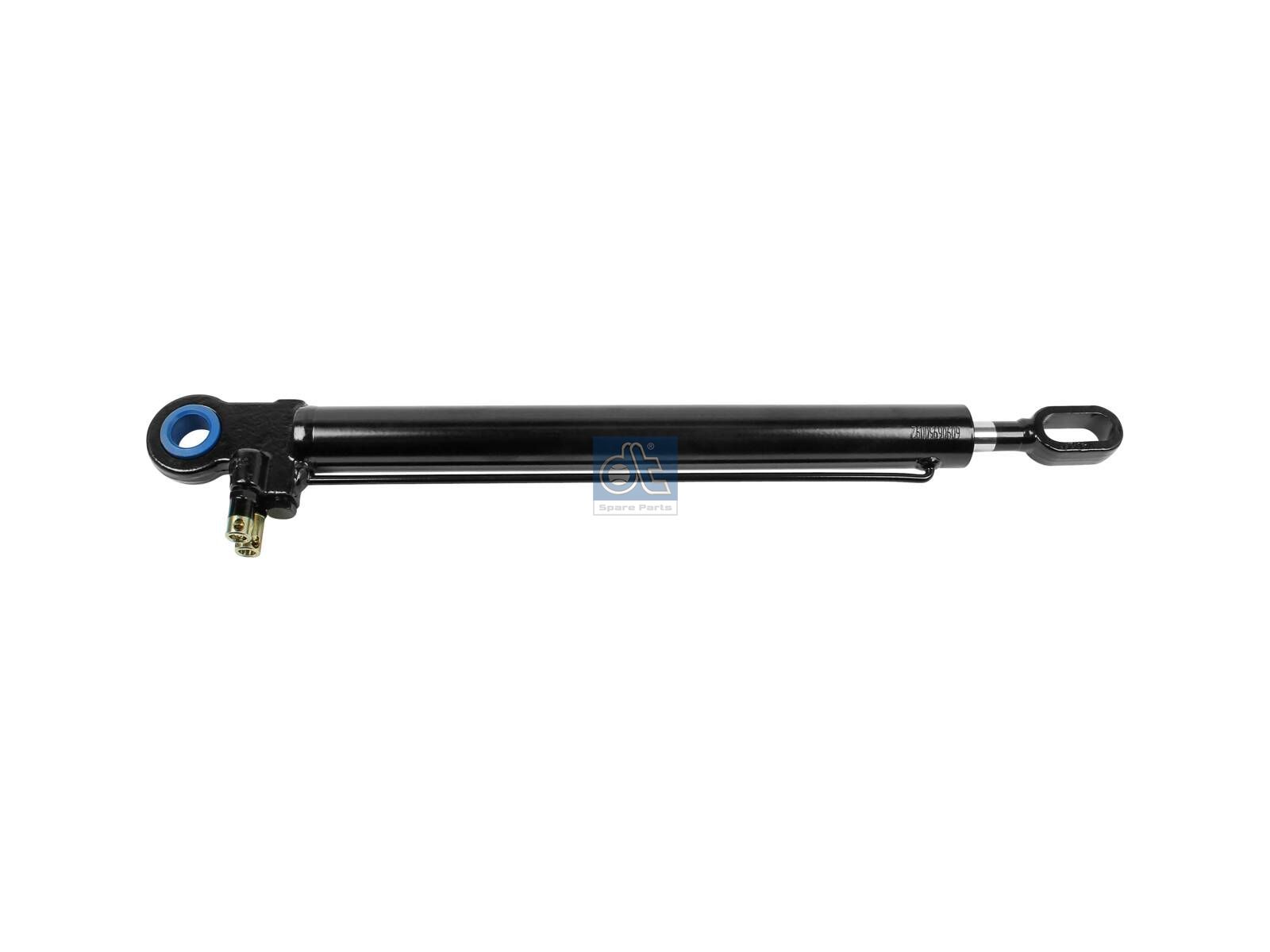 DT Spare Parts 5.65126 Cabin tilt cylinder, D: 42 mm, b: 25 mm, L: 556 mm, 250 bar, Ls: 350 mm
