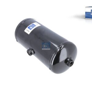 DT Spare Parts 5.65170 Air tank, 5.5 l, D: 154 mm, M22 x 1,5, L: 369 mm, 12.5 bar
