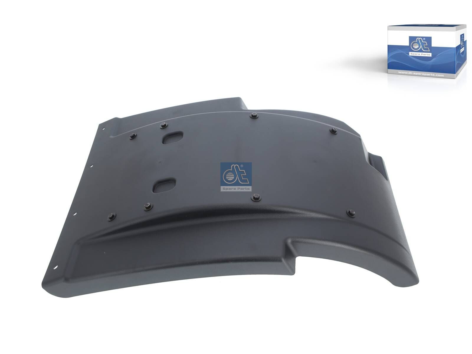 DT Spare Parts 5.66019 Fender, complete, right, with brackets and antispray