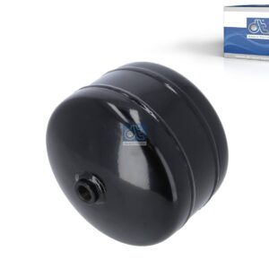 DT Spare Parts 5.70092 Air tank, 4.25 l, D: 206 mm, M22 x 1,5, L: 192 mm, 15.5 bar
