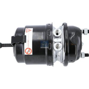 DT Spare Parts 5.70372 Spring brake cylinder, left, M16 x 1,5, M22 x 1,5, Ls: 64 mm, Lp: 15 mm