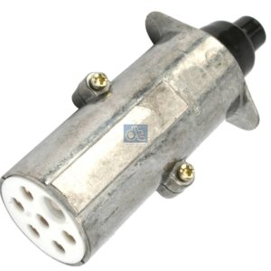 DT Spare Parts 5.77013 Plug, aluminium, 24 V, Type S, ISO 3731, 7 poles