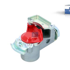 DT Spare Parts 5.77028SP Palm coupling, red lid, with pipe filter