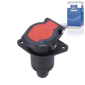 DT Spare Parts 5.77078 Socket, screw connection, 24 V, ISO 12098, 15 poles