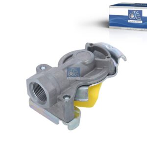 DT Spare Parts 5.77176 Palm coupling, yellow lid, M22 x 1,5, 10 bar