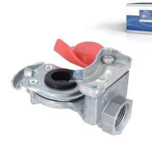 DT Spare Parts 5.77177 Palm coupling, red lid, M22 x 1,5, 8.5 bar