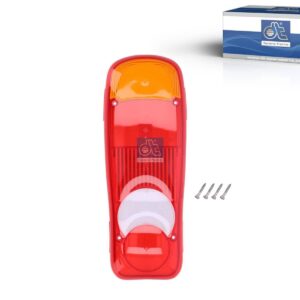 DT Spare Parts 5.81134 Tail lamp glass, L: 350 mm, H: 130 mm