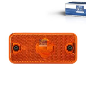 DT Spare Parts 5.81152 Side marking lamp, orange, Lb: 84 mm, L: 110 mm, H: 50 mm, T: 18 mm