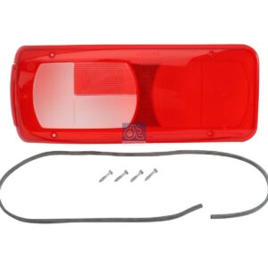 DT Spare Parts 5.81165 Tail lamp glass, left